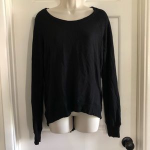 H by Bordeaux Nordstrom black long sleeve sweater